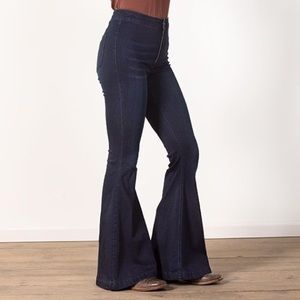 KanCan Super High Rise Flare Jeans